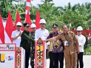 Presiden Jokowi Resmikan Pelaksanaan Inpres Jalan Daerah di Kalimantan Timur
