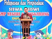 SMPN 6 Tenggarong Lepas 37 Siswa-siswi Angkatan ke-15 dalam Upacara Perpisahan