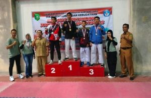 Zello Ispoarkoban Siswa Asal Sanga-Sanga Wakili Kukar di O2SN Karate Tingkat Provinsi
