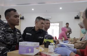 Tingkatkan Kepedulian, Humas Polres Kutai Timur Gelar Donor Darah untuk HUT Ke-7