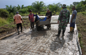Pemdes Loa Pari Kejar Penyelesaian Proyek Infrastruktur di Akhir Tahun 2024