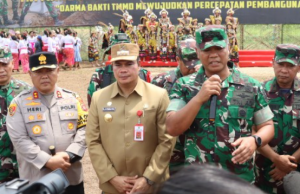 Ditutup Wakasad, Pjs Bupati Sebut TMMD di Kerta Bhuana Berjalan Baik