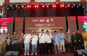 Sekda Kukar Hadiri Debat Calon Bupati dan Wakil Bupati Kukar