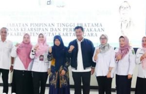 Diarpus Kukar Gelar Pelepasan Purna Tugas Kepala Dinas