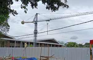 Kawasan Pasar Tangga Arung Kini Sedang Proses Pembangunan RTH, Sekda Harap Selesai Tepat Waktu