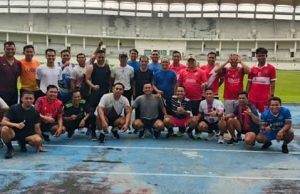 Bentuk Penguatan SDM, Dispora Kukar Dukung Pelaksanaan Cooper Test Refree Askab PSSI Kukar