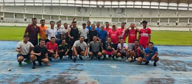 Bentuk Penguatan SDM, Dispora Kukar Dukung Pelaksanaan Cooper Test Refree Askab PSSI Kukar