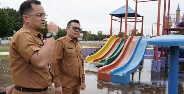 Dispar Kukar Targetkan Pembangunan Waterbom Pulau Kumala Rampung Akhir Tahun Ini