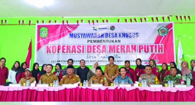 Desa Santan Ulu Siap Kolaborasikan Koperasi Merah Putih dengan BUMDes