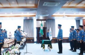 Dukung Penuh Perlindungan Hukum Pegawai, Pemkab Mahulu Hadiri Pengukuhan LKBH KORPRI di Samarinda