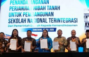 Hadir di Tangerang, Pemkab Mahulu Sepakati NPHD Pembangunan Sekolah Nasional Terintegrasi